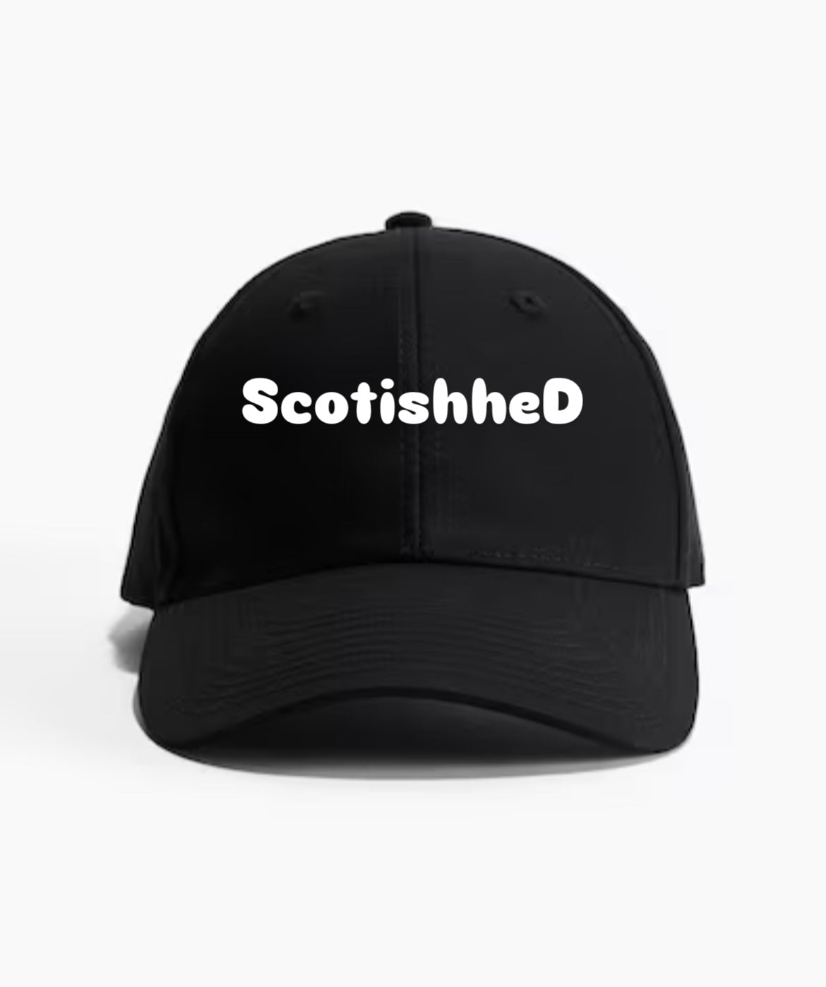 Scotishhed UNISEX Face Cap 🧢 . BLACK 🆓🚚📦