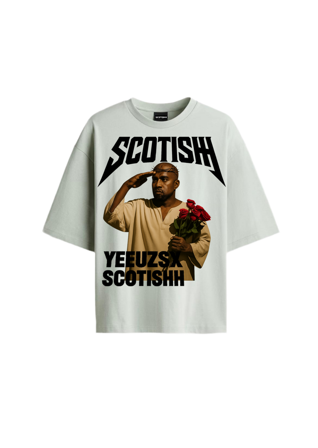 He Multiplied Tee – Inspired by Legends. 
 Color : Light Green