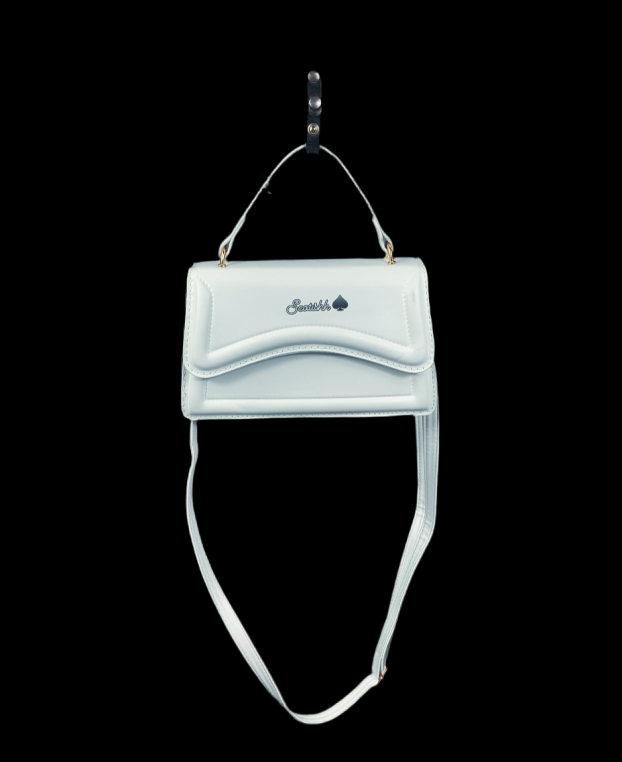White Luxury Mini Cross Bag.  Women's Shoulder Bag. 🎉FREE DELIVERY 🚚 📦