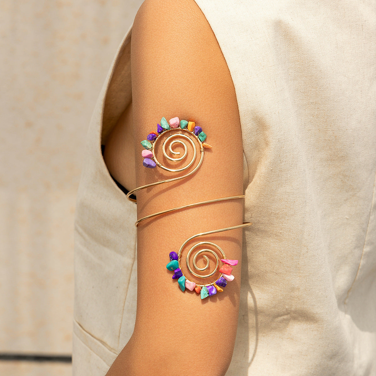 Scotishh® Gravel Beaded Bracelet – Unisex Adjustable Luxury Style